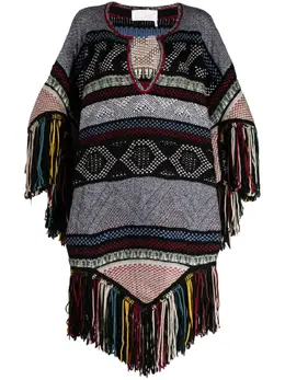 Chloé: Жаккардовый плащ 