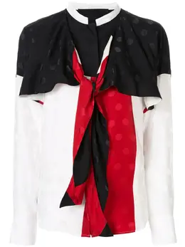 Haider Ackermann: Драповая блуза 