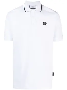 Philipp Plein: Белое поло 