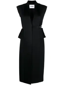 Jil Sander: Чёрный жилет 