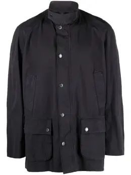 Barbour: Синяя рубашка  Ashby