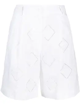 Kiton: Белые шорты 