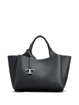 Tod's: Чёрная сумка-шоппер 