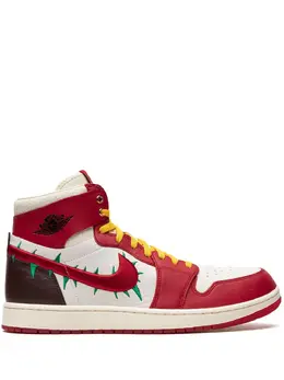 Jordan: Белые кроссовки  Air Jordan 1 Zoom