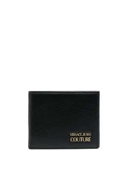 Versace Jeans Couture: Чёрный кошелёк 