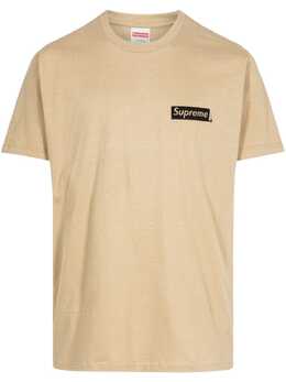 Supreme: Футболка цвета хаки 