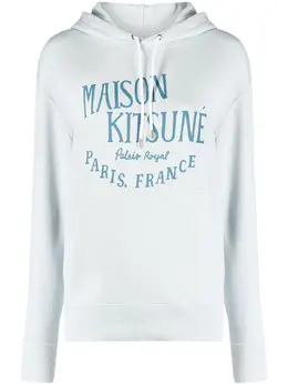 Maison Kitsuné: Толстовка с принтом 