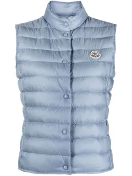 Moncler: Голубой жилет  Liane
