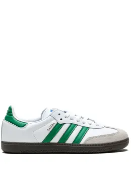 adidas: Белые кроссовки  Samba