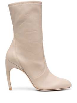 Stuart Weitzman: Бежевые ботинки 