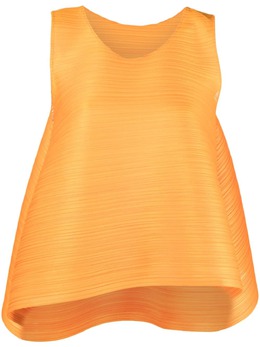 Pleats Please Issey Miyake: Светлая блуза 
