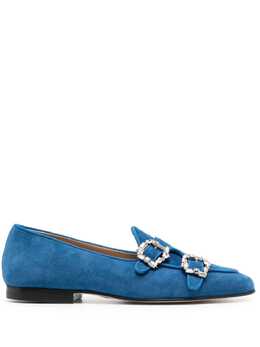 Edhen Milano: Голубые лоферы 