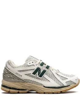 New Balance: Зелёные кроссовки  1906R