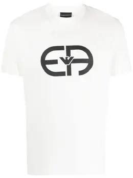 Emporio Armani: Футболка с принтом 