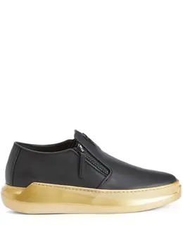 Giuseppe Zanotti: Чёрные туфли  Conley Zip