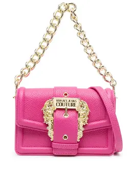 Versace Jeans Couture: Розовая сумка 