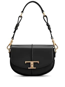 Tod's: Чёрная сумка  T Timeless