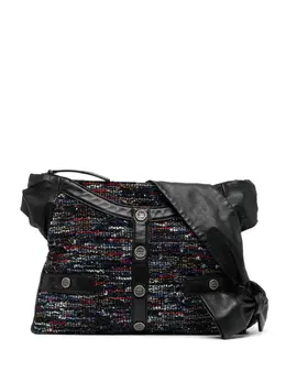 CHANEL Pre-Owned: Чёрная куртка 