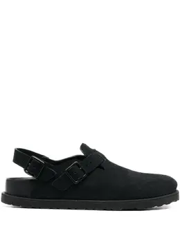 Birkenstock: Чёрные сабо 