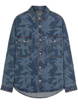 Palm Angels: Рубашка с принтом 