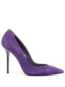 Philipp Plein: Тёмные туфли  Decollete