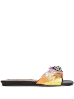 Kurt Geiger London: Многоцветные сандалии 