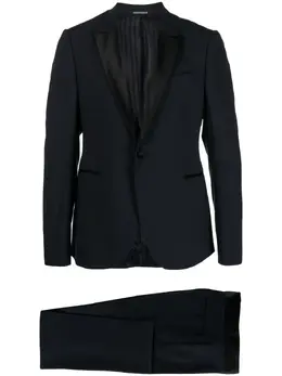 Emporio Armani: Атласный костюм 