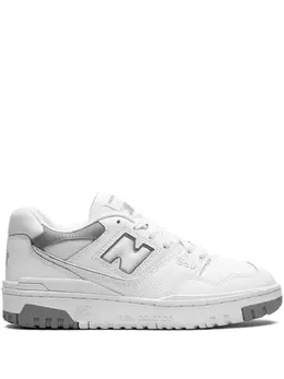 New Balance: Белые кроссовки  550