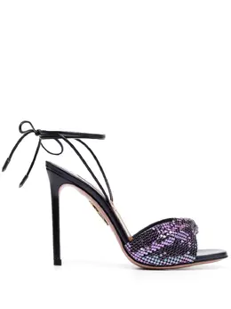 Aquazzura: Фиолетовые сандалии 