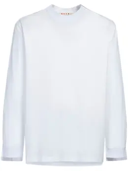 Marni: Футболка с кокеткой 