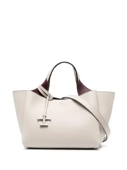 Tod's: Светлая сумка-шоппер 