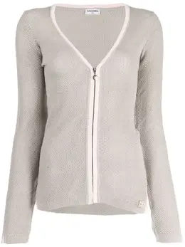 CHANEL Pre-Owned: Хлопковый топ 