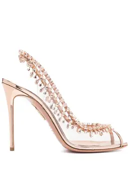 Aquazzura: Прозрачные сандалии  Temptation