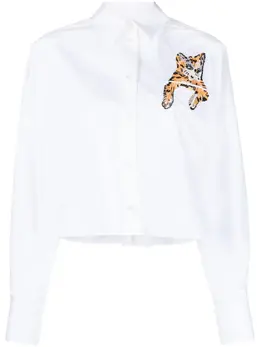 MSGM: Рубашка с блёстками 