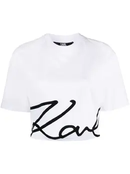 Karl Lagerfeld: Футболка с принтом 