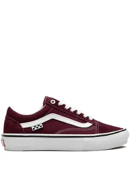 Vans: Красные кроссовки  Skate Old Skool