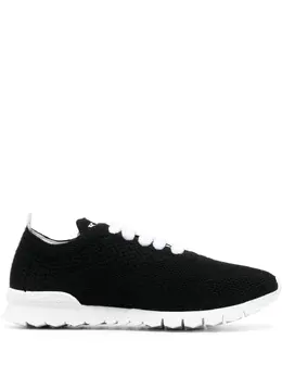 Kiton: Чёрные кроссовки 