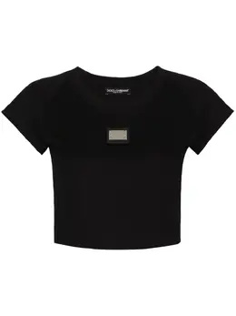 Dolce & Gabbana: Чёрная футболка  T
