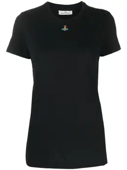 Vivienne Westwood: Футболка  Orb с вышивкой