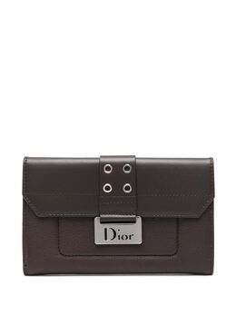 Christian Dior: Коричневый кошелёк 