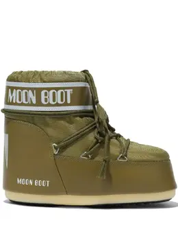 Moon Boot: Ботинки цвета хаки 