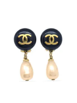 CHANEL Pre-Owned: Серьги 