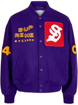 Supreme: Фиолетовая куртка 