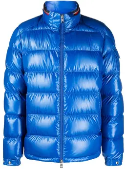 Moncler: Голубая куртка 