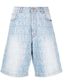 Versace: Джинсовые шорты 