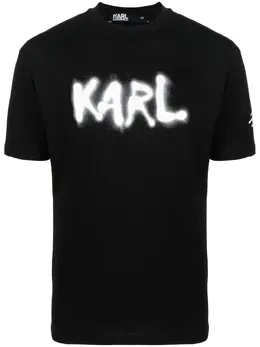 Karl Lagerfeld: Футболка с принтом 