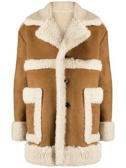 sacai: Однобортное пальто 