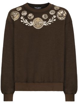 Dolce & Gabbana: Свитшот с принтом 