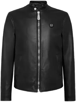 Philipp Plein: Кожаная куртка 