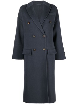 Brunello Cucinelli: Пальто  Monili из шерсти